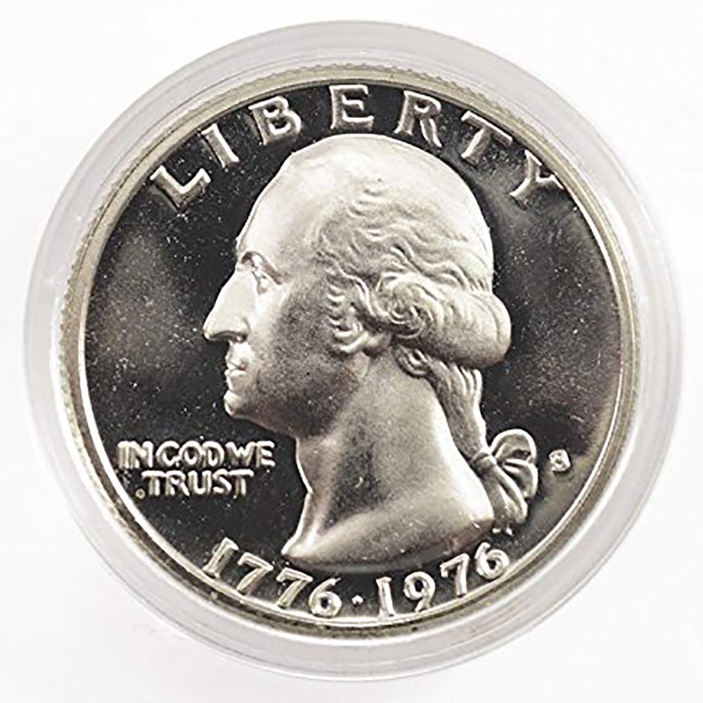 1976 S 40% Silver Proof Bicentennial Washington Quarter Quarter Uncirculated