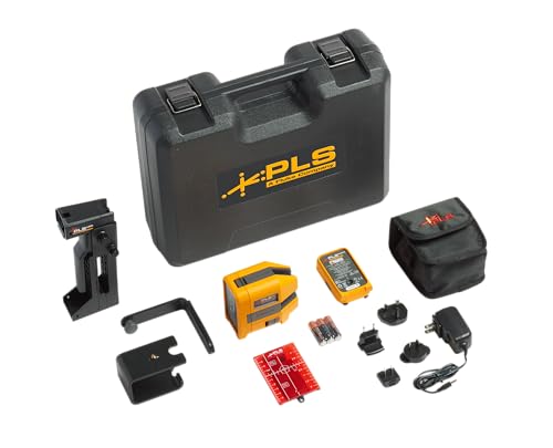 Pacific Laser Systems PLS 6R RBP KIT, Cross Line and Point Red Laser Kit with Rechargeable Battery Pack