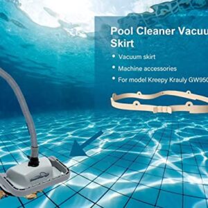 ATIE Pool Cleaner Vacuum Skirt Compatible with Pentair Kreepy krauly Great White GW9500 and Dorado 360151 Pool Cleaner GW9508 Vacuum Skirt (2 Pack)