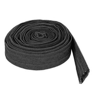 TIG Welding Torch Cable Cover 25FT Denim Torch Sleeve Hose Protector Sleeves for Welding Torch Hydraulic Hose, Plasma Torch Hose Protective Sheath Used for Cables Sun Protection