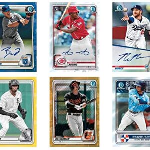 2 PACKS: 2020 Bowman MLB Baseball VALUE PACK (1 pk = two 12-card retail pks & one exclusive 5-card parallel pk)