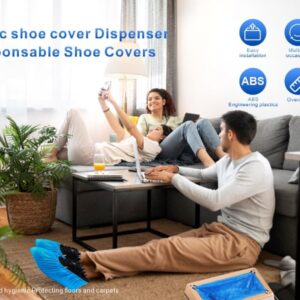 JATHIN Disposable Shoe Cover Refills for Automatic Shoe Cover Dispenser Machine t buckle shoe cover refills waterproof shoe covers automatic shoe cover dispenser T-Buckle Shoe Cover 100 Pcs