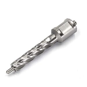 Annular Cutter JESTUOUS 3/4 Inch Weldon Shank 7/16 Cutting Diameter 2 Cutting Depth with Pilot Pin Slugger Bits Two Flat HSS Kit for Magnetic Drill Press,1 Piece