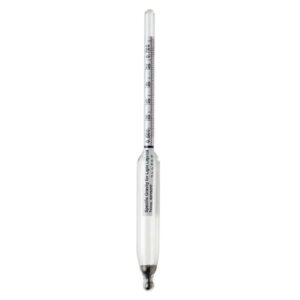 cole-parmer 0.890/1.000 specific gravity hydrometer for liquids lighter than water