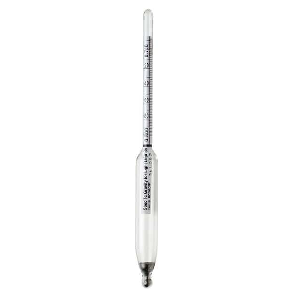 Cole-Parmer 0.890/1.000 Specific Gravity Hydrometer for Liquids Lighter Than Water