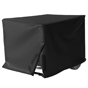 SHINESTAR Generator Cover for 5500-13000 Watt Portable Generators, for Westinghouse, Champion, DuroMax, Generac and More, Heavy Duty Waterproof 600D Polyester, 32 x 24 x 24 Inch, Black