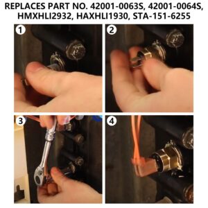 Funmit 42001-0063S High Limit Switch Replacement for Pentair Sta-Rite MasterTemp Max-E-Therm Pool/Spa Heater Elecrical System