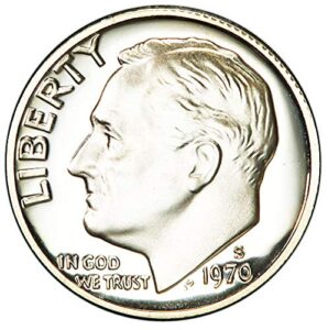 1970 s proof roosevelt dime choice uncirculated us mint