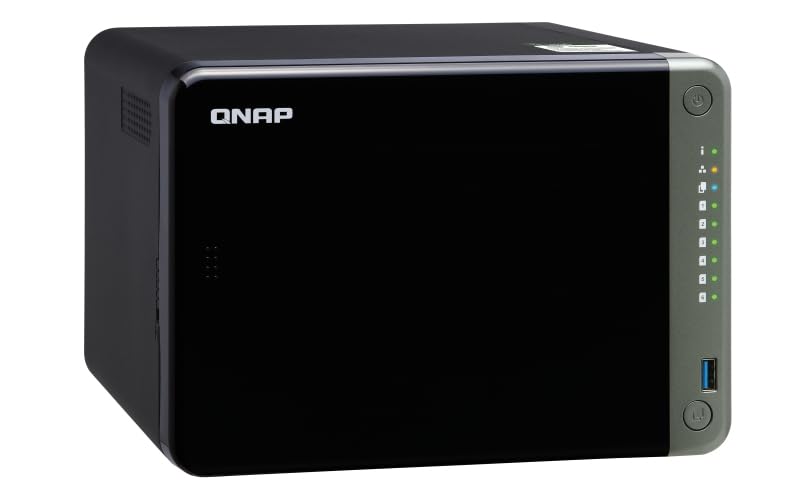 QNAP TS-653D-8G 6 Bay NAS for Professionals with Intel® Celeron® J4125 CPU and Two 2.5GbE Ports