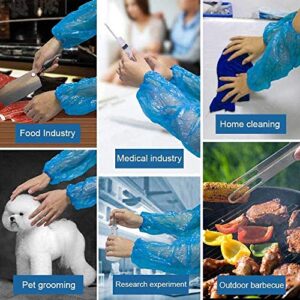 Disposable Arm Sleeves Covers, PeSandy 100pcs Waterproof PE Oversleeves Covers