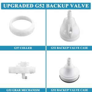Funmit Upgraded G52 Backup Valve Replacement for Polaris Pool Cleaner Parts, Compatible with Automatic Pressure-Side Pool Cleaner VacSweep 280, 380, 180, 480, 3900