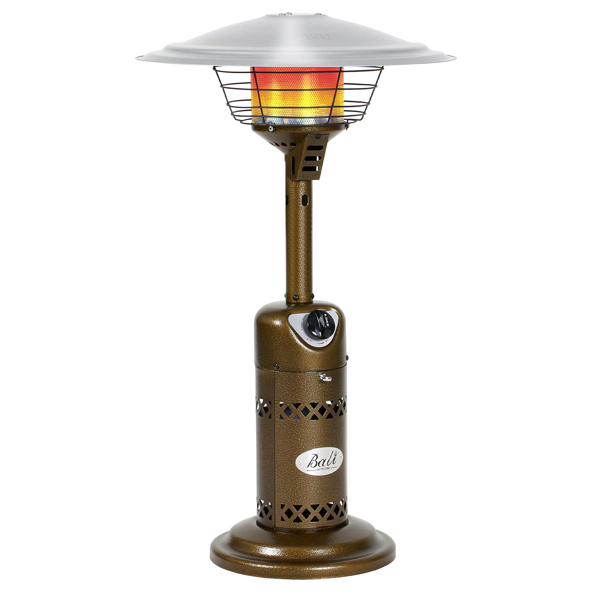 BALI OUTDOORS Patio Heater Gas Portable Tabletop Heater Propane Patio Heaters, Outdoor Table Top Heater W/Adjustable Thermostat, Suitable For Yard, Commercial Restaurant, Gazebo