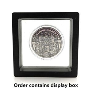 Valar Morghulis Antique Silver Coin Collection HOBO Skull Art Scythe Grim Reaper Punk Eagle Coin