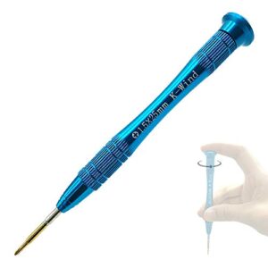 Precision Phillips Screwdriver #000, Small Phillips Screwdriver PH000/1.5mm for Cross-Recess Screws, S2 High Alloy Steel Head, Magnetic Tip, 360°Swivel Cap, Compatible with MacBook&Switch, 000x1"