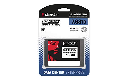 Kingston DC450R 7.68 TB Solid State Drive - 2.5" Internal - SATA (SATA/600) - Read Intensive