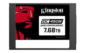 kingston dc450r 7.68 tb solid state drive - 2.5" internal - sata (sata/600) - read intensive