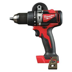 milwaukee 2902-20 m18 18v 1/2" cordless brushless hammer drill/driver (bare