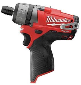 milwaukee 2402-20 m12 fuel 12v 1/4" 2-speed cordless hex screwdriver (bare