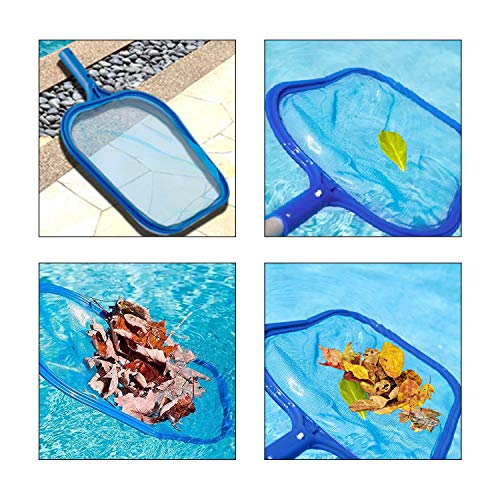 CREPRO Swimming Pool Nets, Professional Cleaning Pool Rakes/Fine Mesh Leaf Skimmers Rake Net for Removing Debris