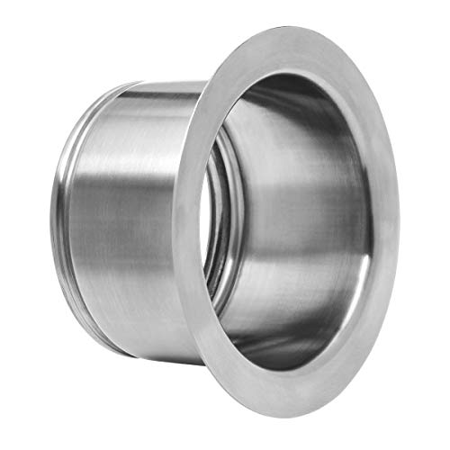 Extended Garbage Disposal Flange, Deep Kitchen Sink Flange for Disposers That Use A 3 Bolt Mount, Fit 3-1/2 Inch Standard Sink Drain Hole