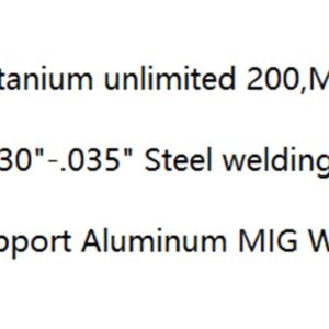 MIG WELDING GUN 15' 180A (5 PINS) fits Titanium unlimited 200,MIG 140/170