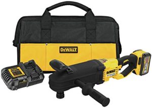 dewalt flexvolt 60v max* right angle drill, brushless, quick-change stud/joist, e-clutch® system kit (dcd471x1)