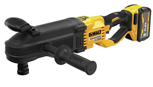 DEWALT FLEXVOLT 60V MAX* Right Angle Drill, Brushless, Quick-Change Stud/Joist, E-Clutch® System Kit (DCD471X1)