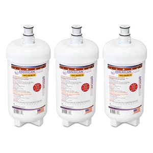 3 pack of afc brand model # afc-bg3c-s, compatible with body glove (r) bg-3000 replacement water filter cartridge