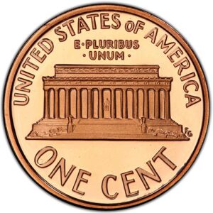 1966 SMS Lincoln Memorial Cent Choice Uncirculated US Mint