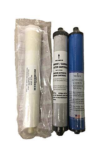 Microline Compatible TFC Membrane Set S1227RS, 25 GPD Reverse Osmosis Replacement Membrane, TFC-25S RO System Replacement Water Filter Kit S7028, S1227RS, S7025