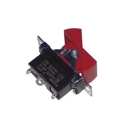 Professional Parts Warehouse Genuine OE Boss Raise, Lower Rocker Switch for Joystick Controller, 3 Terminals MSC04087