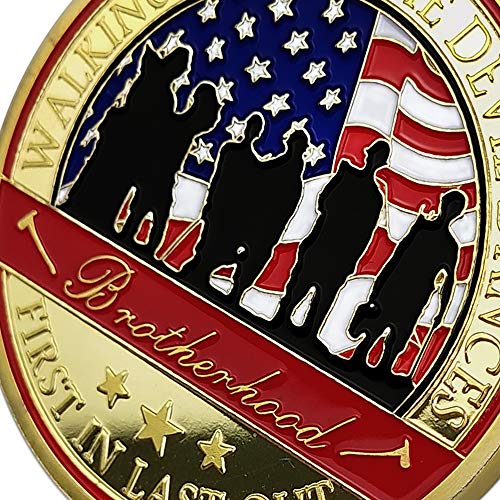 Wildland Firefighter Challenge Coin First in Last Out