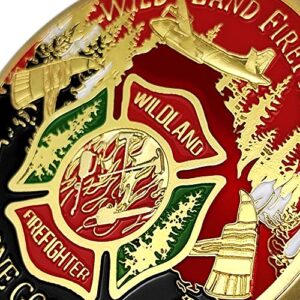 Wildland Firefighter Challenge Coin First in Last Out