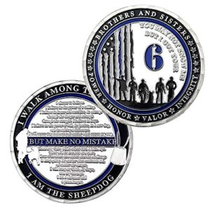 police challenge coin i got your 6