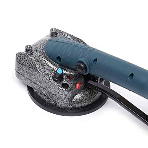 Tile Vibration Tile Vibrator Tile Automatic Leveling Machine Tile Vibrator Tiler Machine Vibrator Suction Cup US STOCK (Two Batteries, Blue C)