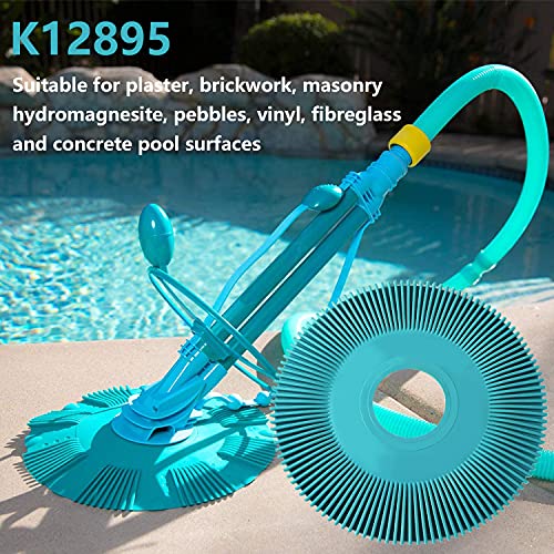 Funmit K12896 Pool Cleaner Pleated Seal K12894 K12895 Replacement for Pentair Kreepy Krauly K70400 K70405 360040 360048 360042