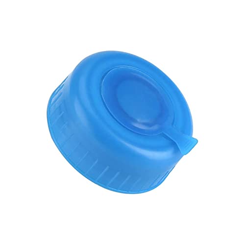 FastUU Simple and Modern Design Gallon Water Bottle Cap 5 Pcs Blue Gallon Water Bottle Caps Safe Water Bottle Caps Gallon Water Bottle Cap, Gallon Water Bottle Lid, Reusable Screw On Cap