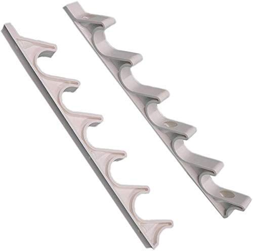 NickHouse 2 Patio Lounge Adjustment Bracket Pair for Patio Lounge Back Support Chaise Lawn Yard Lounge (6 Position Brackets)