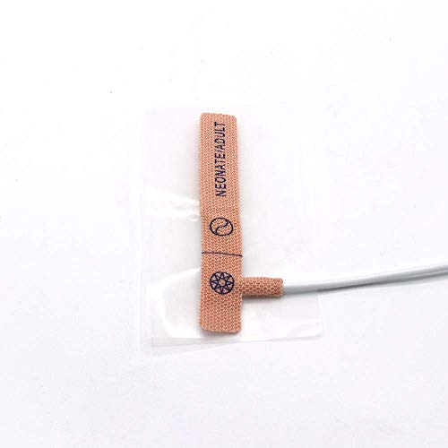 12pcs Compatible Nonin Disposable Spo2 Sensor 9000N Probe Neonate/Adult 7 Pin 3.3 ft Connector Accurate Measurement Fast Responses.