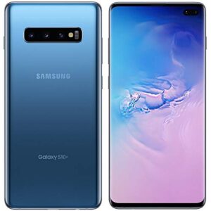 Samsung Galaxy S10+, 128GB, Prism Blue - Verizon (Renewed)