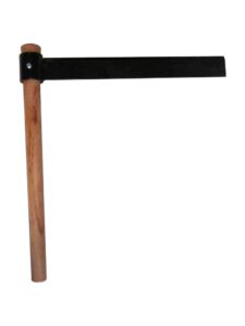 shingle froe tool and kindling axe for splitting firewood,15in premium forged blade shingle froe with 18in wooden handle, froe axe, wood froe tool