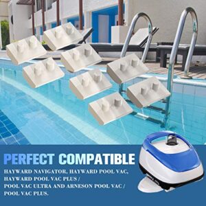 Funmit AXV414P Pod Shoes Replacement for Hayward Navigator Pool Vac Cleaner (8-Pack)
