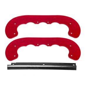 snow blower poly paddle & scraper bar kit compatible with toro ccr2000 ccr2400 ccr2450 ccr2500