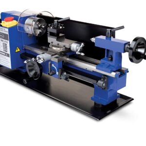 Eastwood Benchtop Metal Lathe 7 inch x 12 inch | Mini Metal Lathe Variable Speed 0-2500 RPM, Mini Lathe with 3-jaw Chuck | Benchtop Metal Lathe, Drilling Machine for Various Types of Metal Turning