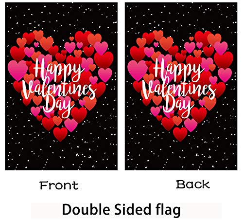 Seasonal Garden Flags Set of 12 Double Sided Burlap 12.5 x 18 Inch Valentine House Flag Garden Flags for OutsideNew Year Garden Flag Valentine Garden Flag st Patrick Flag for Outdoor Decorations Flags