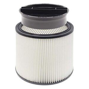 wocase 90304 cartridge filter replacement, compatible with shop-vac shop vac 90304, 90350, 90333, 903-04-00, 9030400, 90595, 5 gallon up wet/dry vacuum cleaners