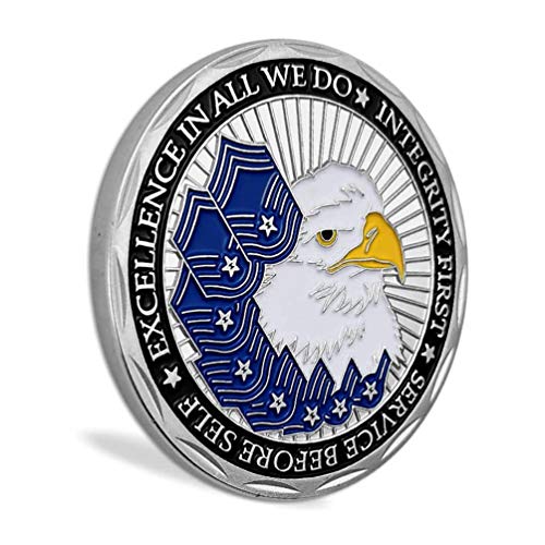 United States Air Force Airman's Creed Military Challenge Coin Collectible Veteran Gift