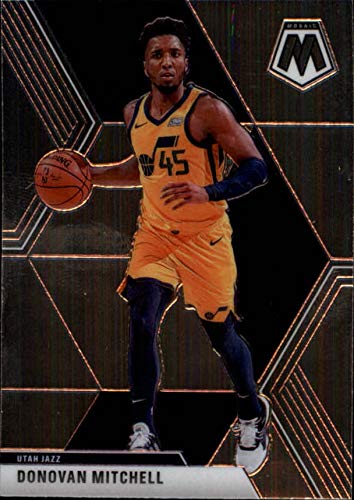 2019-20 Panini Mosaic #13 Donovan Mitchell Utah Jazz NBA Basketball Card NM-MT