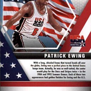 2019-20 Panini Mosaic #253 Patrick Ewing USA Basketball NBA Basketball Card NM-MT