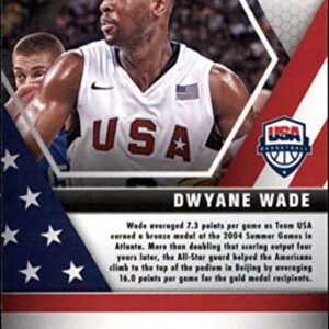 2019-20 Panini Mosaic #259 Dwyane Wade USA Basketball NBA Basketball Card NM-MT